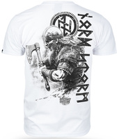 T-shirt DOBERMANS VIKING REACTION TS368 biały