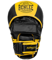 Skórzane tarcze trenerskie BENLEE ABINGTON LEA żółte