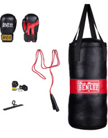 Dziecięcy zestaw bokserski BENLEE PUNCHY czarny