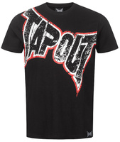 T-shirt TAPOUT BERNARDINO czarny