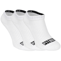 Krótkie skarpetki PIT BULL PAD białe grube - 3 pary