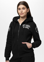 Damska bluza PIT BULL FIORA WMN czarna rozpinana