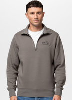 Bluza PIT BULL SAMPSON HALF ZIP brązowa (taupe)