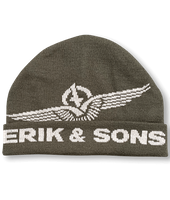 Zimowa czapka ERIK & SONS HOVED oliwkowa