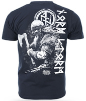 T-shirt DOBERMANS VIKING REACTION TS368 granatowy