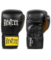 Skórzane rękawice BENLEE EVANS czarne