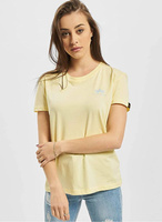 T-shirt damski ALPHA INDUSTRIES SMALL LOGO WMN żółty (pastel yellow) 196054 495