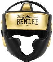 Poliuretanowy kask bokserski BENLEE BLANCE czarno-złoty