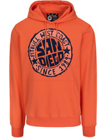 Bluza PIT BULL Tricot Terry SAN DIEGO SUN łososiowa (bright salmon) kaptur