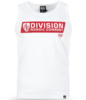Tank top DOBERMANS DIVISION SHIELD BX370 biały