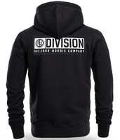 Bluza DOBERMANS DIVISION PATCH BZ392 czarna rozpinana czarna