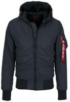 Kurtka ALPHA INDUSTRIES MA-1 HOODED Reflective black 118115 03