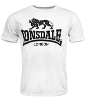 T-shirt LONSDALE LOGO biały