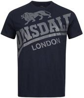 T-shirt LONSDALE WATTON granatowy