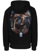 Bluza PIT BULL HERO czarna kaptur