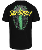 T-shirt PIT BULL BJJ FIGHT DVSN czarny