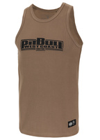 Tank top PIT BULL RIB BOXING brązowy