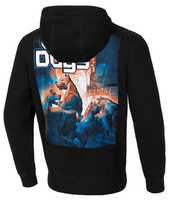 Bluza PIT BULL CITY OF DOGS  czarna kaptur
