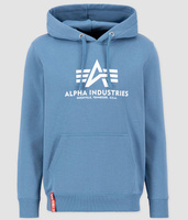 Bluza ALPHA INDUSTRIES BASIC niebieska (airforce blue) kaptur 178312 538