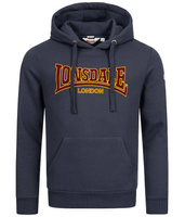Bluza LONSDALE CLASSIC granatowa kaptur