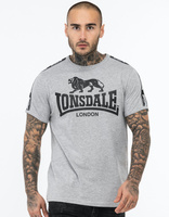 T-shirt LONSDALE STOUR szary