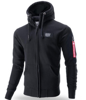 Bluza DOBERMANS EFFORT PERFORMANCE BZK261 rozpinana czarna