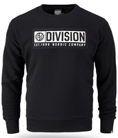 Bluza DOBERMANS DIVISION PATCH BC392 czarna prosta