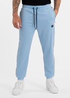 Spodnie dresowe PIT BULL OLDSCHOOL TAPE LOGO TERRY sky blue