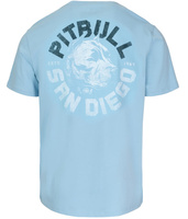 T-shirt PIT BULL DOG SD błękitny (light blue)