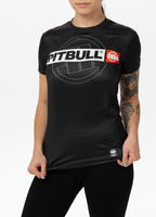 Damska koszulka sportowa Mesh PIT BULL HILLTOP SPORTS WMN czarna