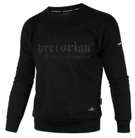 Bluza PRETORIAN BACK TO CLASSIC prosta czarno-czarna