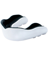 Żelowy ochraniacz na szczękę OCTAGON biało/czarny