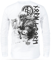 Longsleeve DOBERMANS VIKING REACTION LS368 biały