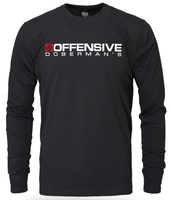 Longsleeve Dobermans OFFENSIVE CLASSIC SUN LS349 czarny