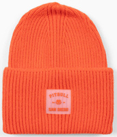 Czapka zimowa PIT BULL LOVE PB fluo orange