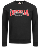 Bluza LONSDALE BERGER czarna prosta