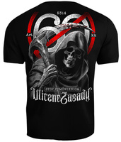 T-shirt PUBLIC ENEMY ULICZNE ZASADY ANTY 60-TKI czarny