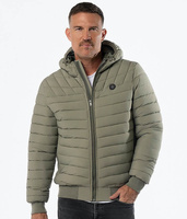Kurtka PIT BULL NAYLOR HOODED PADDED dusty salvia