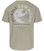 T-shirt PIT BULL  PLANET SURF szary (grey harbour)