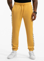 Spodnie dresowe PIT BULL OLDSCHOOL POWERS żółte (pale yellow)