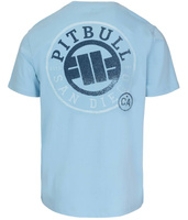 T-shirt PIT BULL SD STAMP błękitny (light blue)