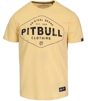 T-shirt PIT BULL ULTRA LIGHT CO. żółty