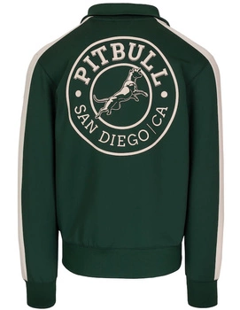 Bluza PIT BULL OLDSCHOOL SAN DIEGO CA zielona (bottle green) stójka