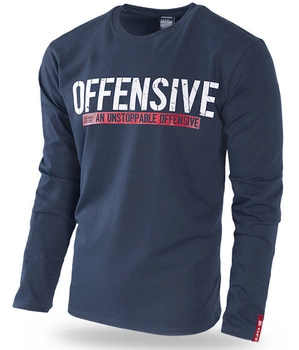 Longsleeve Dobermans AN UNSTOPPABLE OFFENSIVE LS263 granatowy