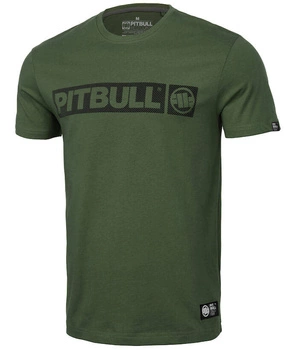 T-shirt PIT BULL ULTRA LIGHT HILLTOP (140) oliwkowy