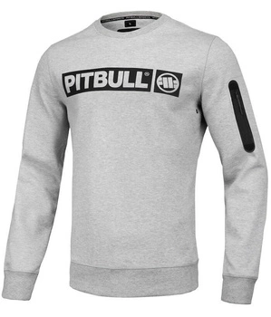 Bluza PIT BULL BEYER szara prosta