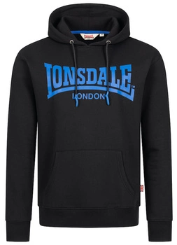 Bluza LONSDALE CHATSWORTH czarna kaptur