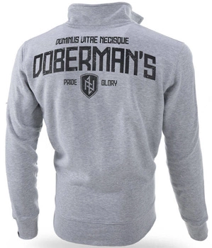 Bluza DOBERMANS PRIDE GLORY BCZ285 stójka szara