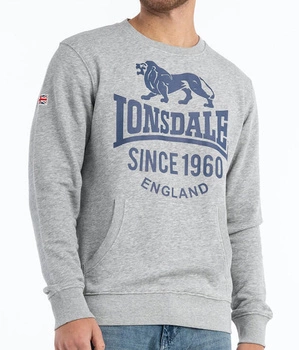 Bluza LONSDALE NOSS szara prosta