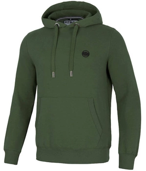Bluza PIT BULL SMALL LOGO oliwkowa (dark olive) kaptur